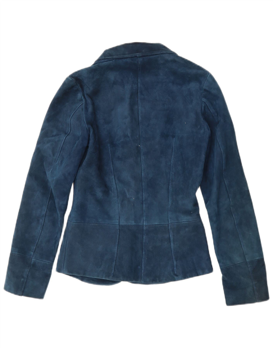 Vintage dame 2-knaps blazerjakke UK 4 XS marineblå