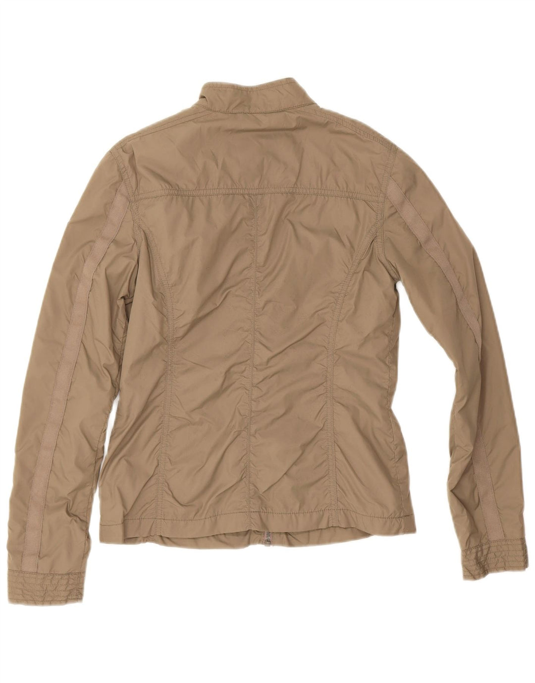 Tommy Hilfiger Dame Regnjakke UK 10 Lille Beige Nylon