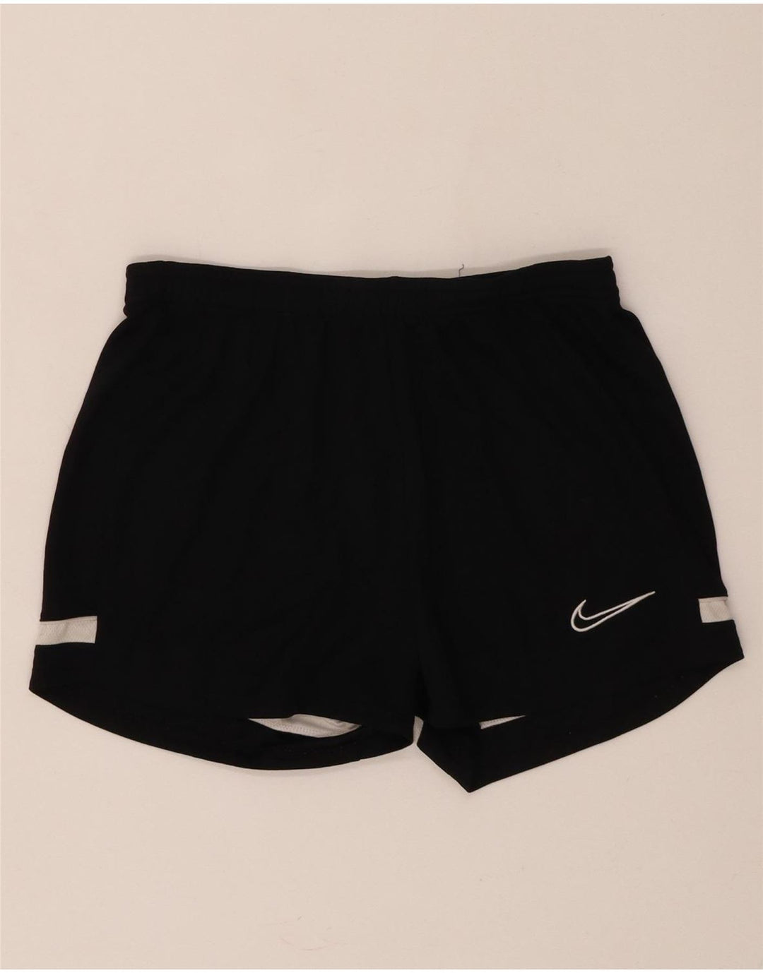 Nike Dri Fit sportsshorts til mænd Small Black Colourblock Polyester