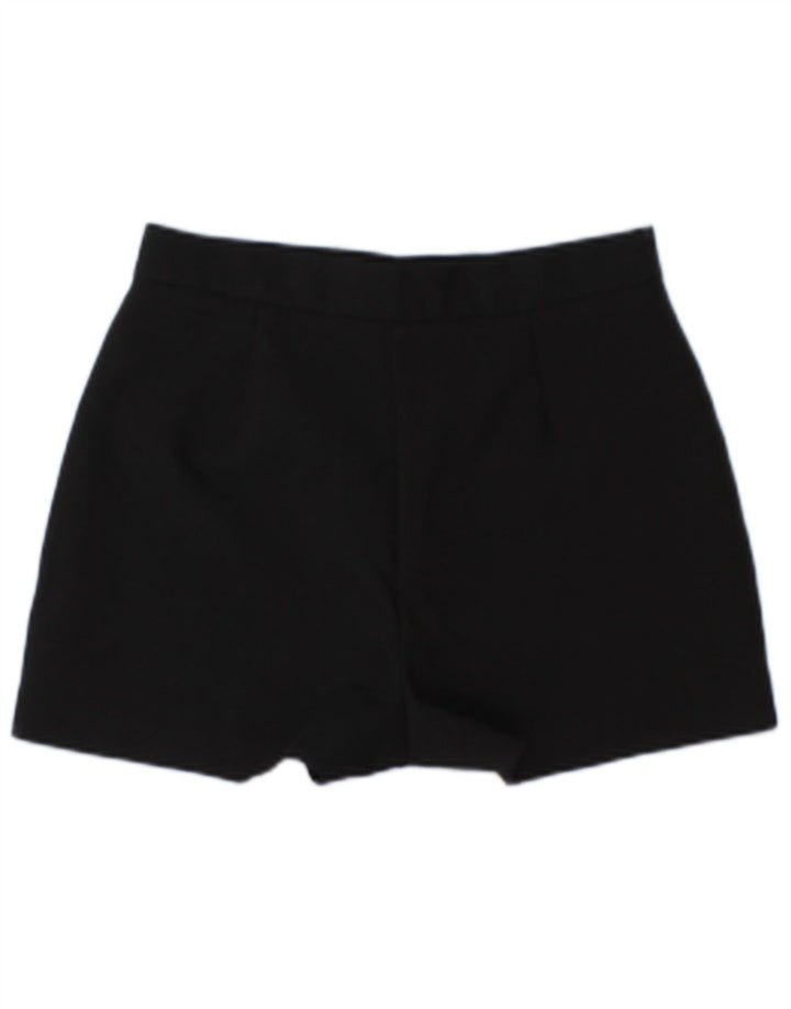 Zara Womens Skort UK 8 Small Black Polyester