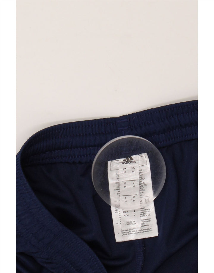 ADIDAS Mens Sport Shorts Medium Navy Blue Polyester Vintage Adidas and Second-Hand Adidas from Messina Hembry 