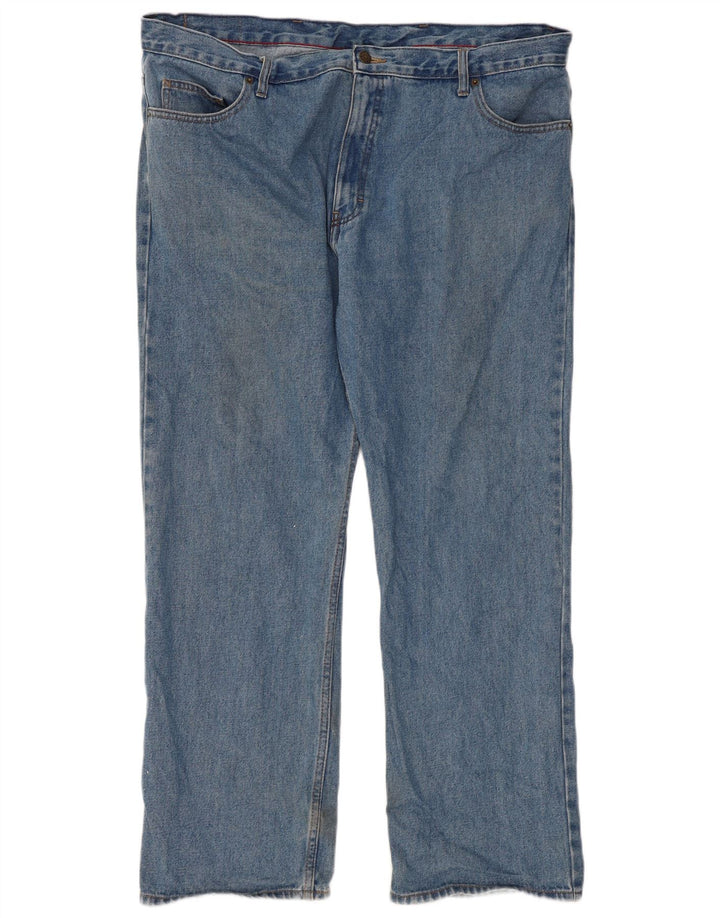 Marks & Spencer Straight Jeans til mænd W44 L31 Blå bomuld