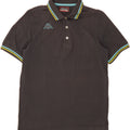 KAPPA Mens Polo Shirt Small Grey Cotton Vintage Kappa and Second-Hand Kappa from Messina Hembry 