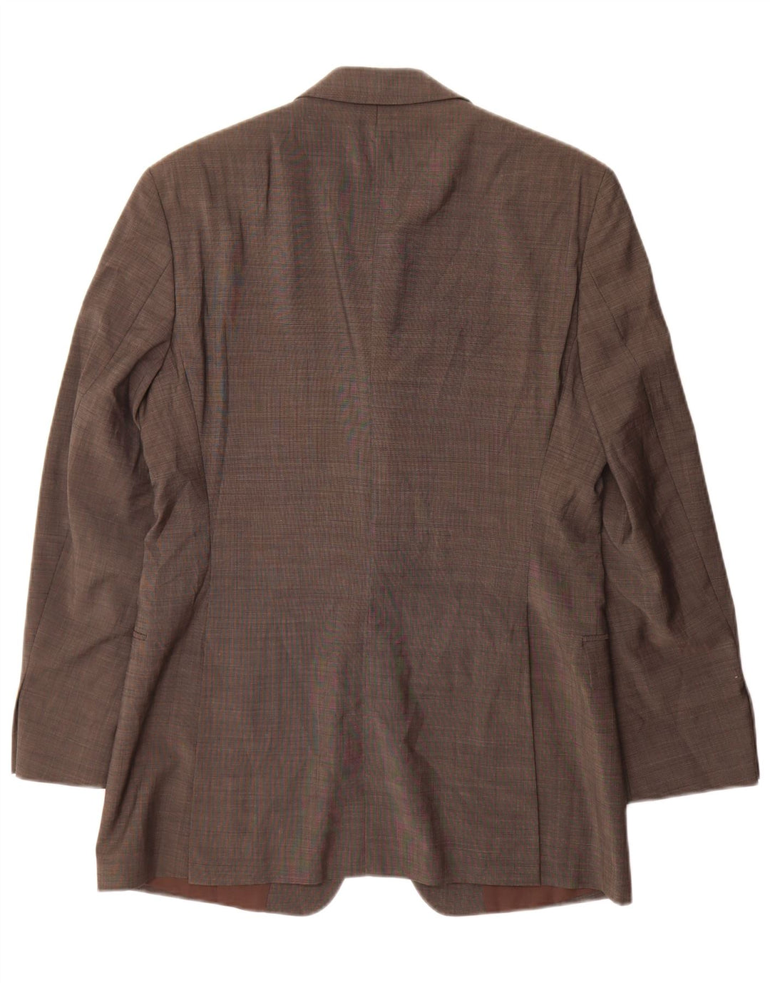 Hugo Boss Herre 3-knaps blazerjakke EU 46 Small Grey Virgin Wool