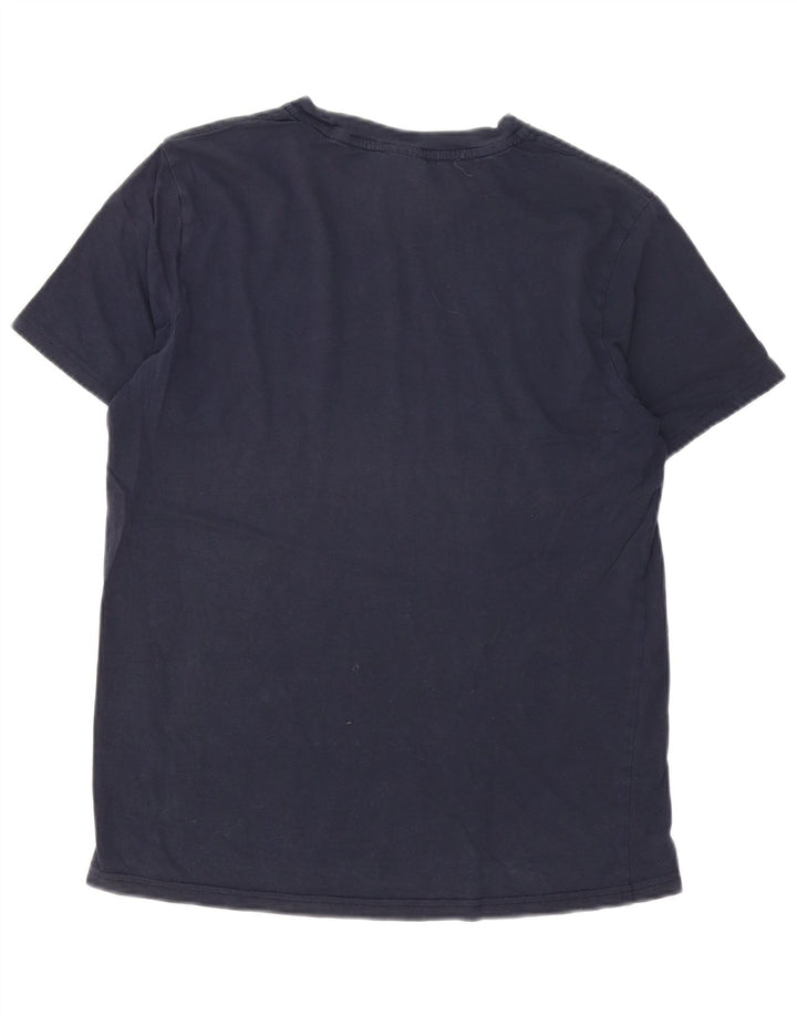 Champion Herre T-Shirt Top Medium Navy Blue