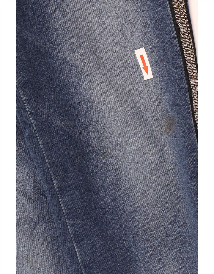 Benetton Dame Skinny Jeans W27 L27 Blå