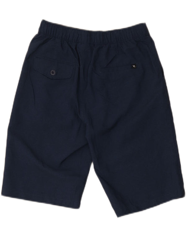 Rip Curl Boys Chino Shorts 13-14 år Large W28 Navy Blue Polyester