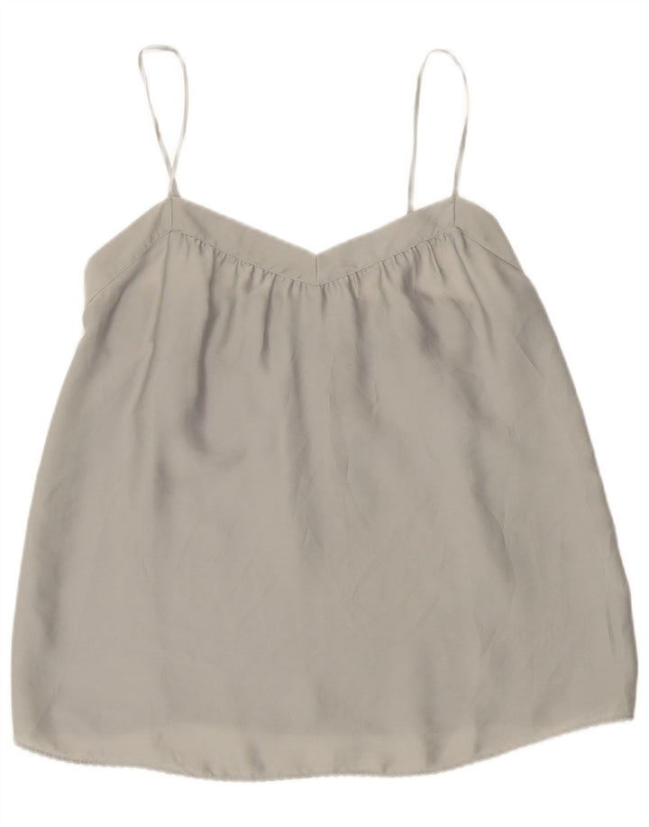Benetton Dame Cami Top UK 8 Small Grå