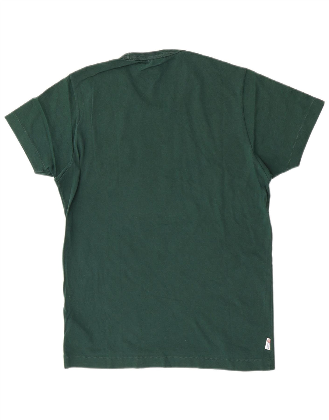 Franklin Marshall Herre grafisk T-shirt top lille grøn bomuld