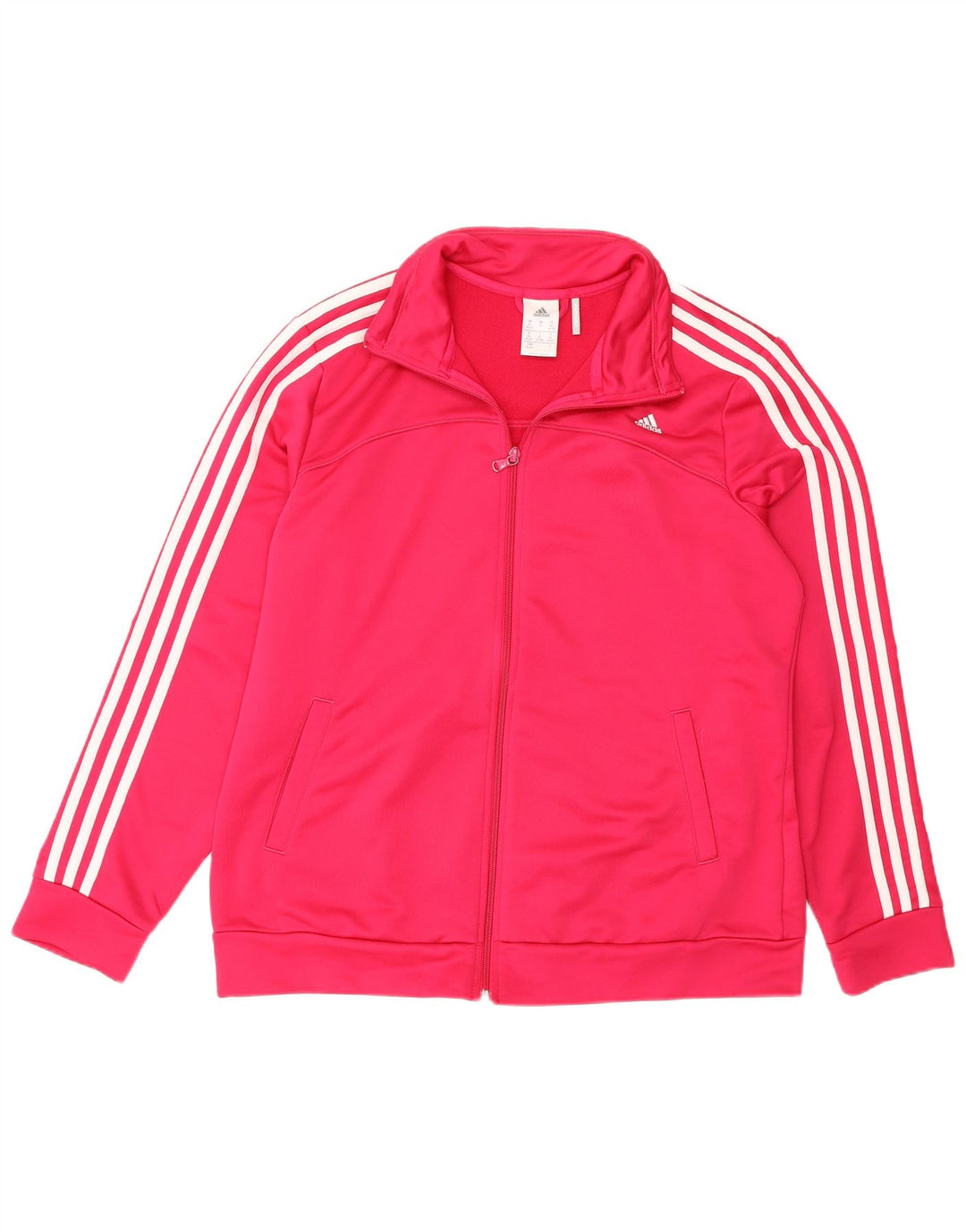 Adidas Womens Climalite træningsdragt Topjakke UK 20/22 XL Pink Polyester