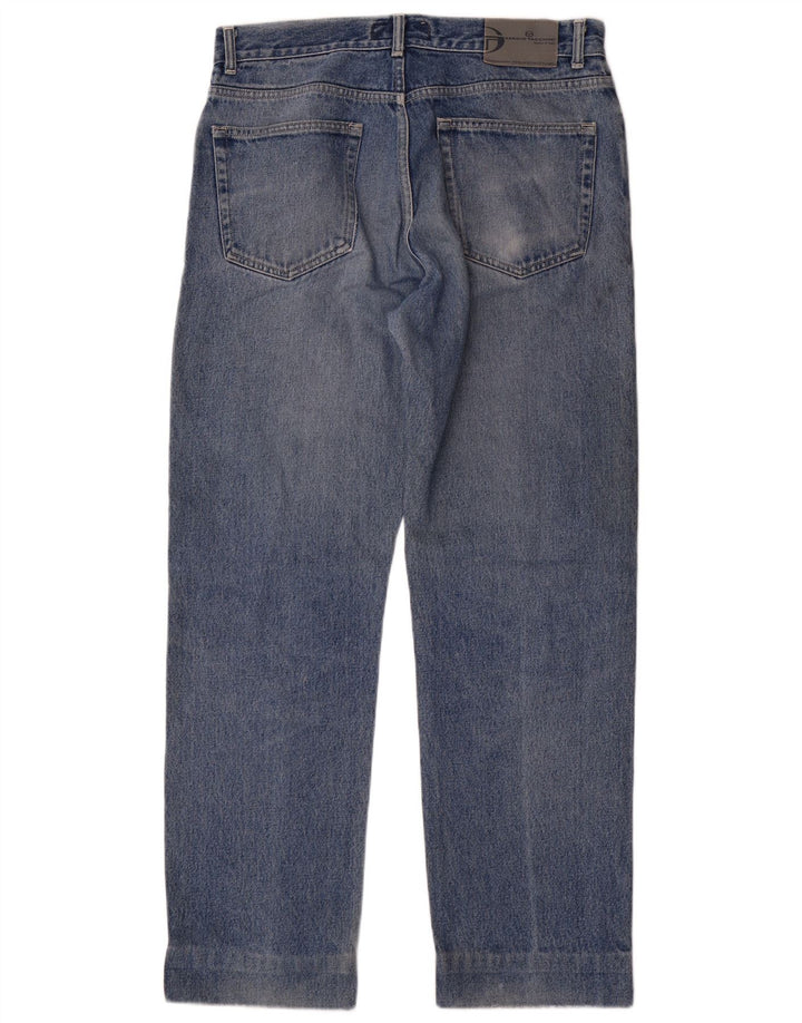 SERGIO TACCHINI Straight jeans til mænd W34 L32 Blå bomuld