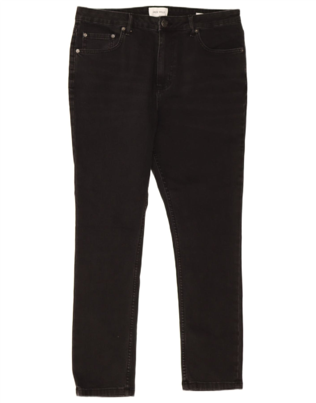 Jack Wills Herre Slim Jeans W34 L29 Sort Bomuld