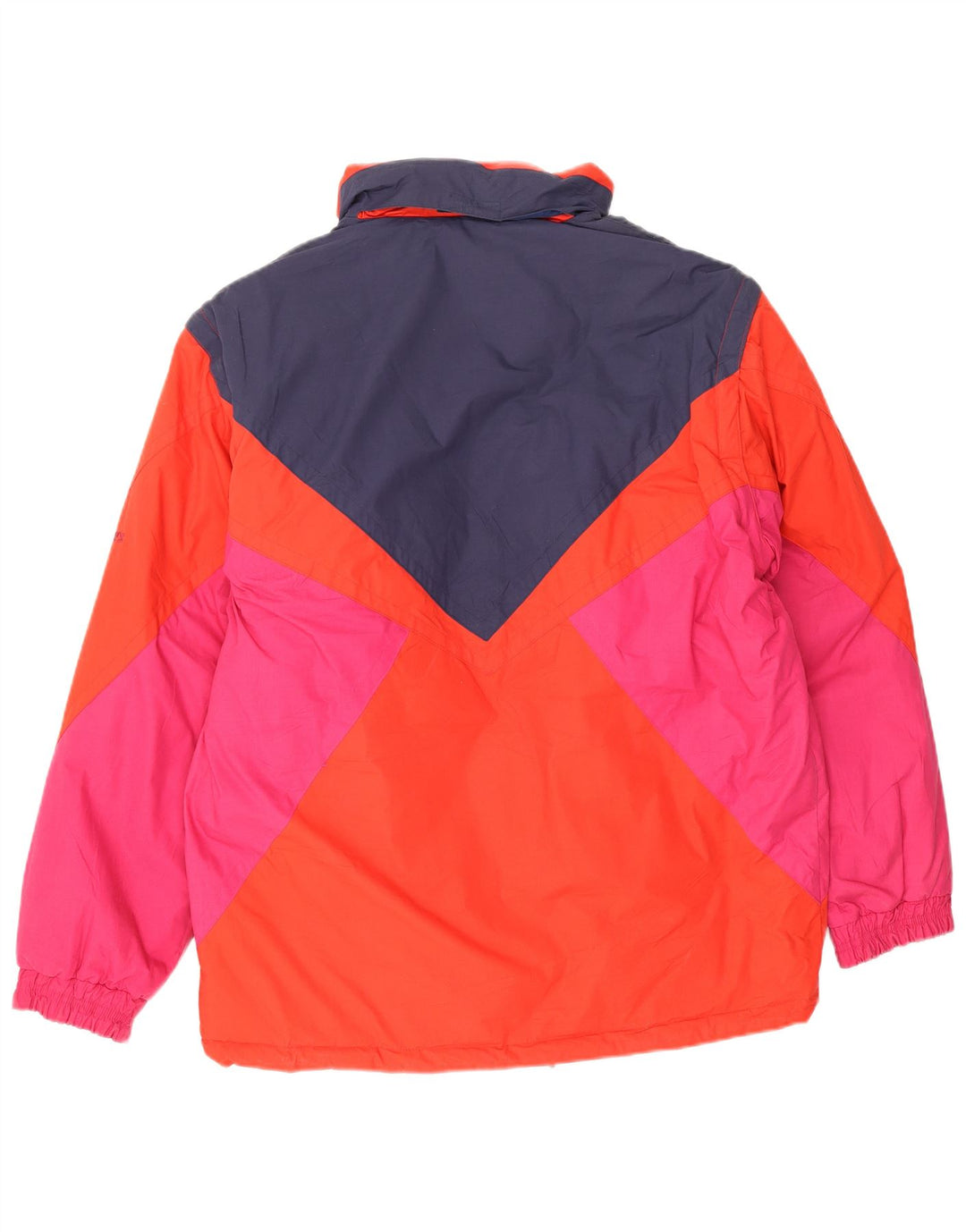 MC Kee's Herre Loose Fit Hætte Skijakke UK 38 Medium Red Colourblock