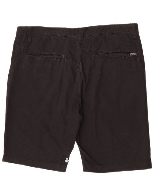 Volcom Herre Chino Shorts W38 XL Sort Bomuld