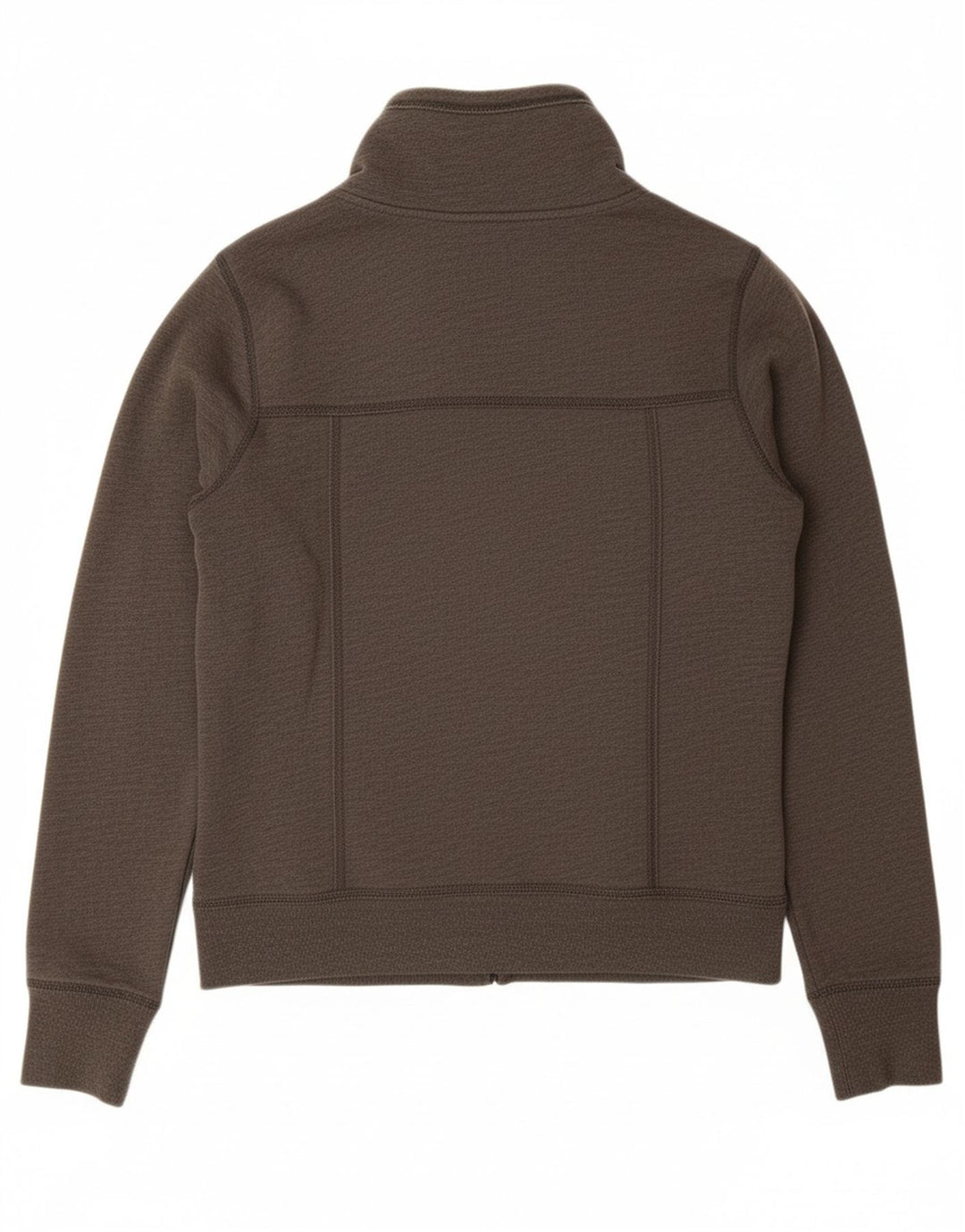 HOLLISTER Sherpa træningsdragt topjakke til kvinder UK 16 Stor grå bomuld