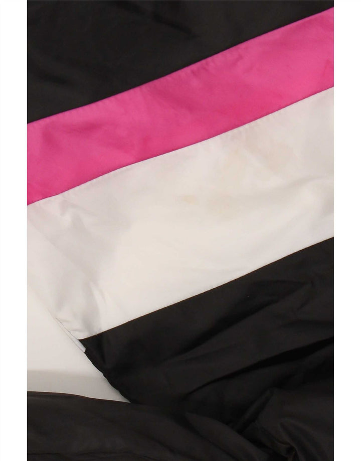 Vintage træningsdragt til mænd Topjakke XL Sort Colourblock Polyester