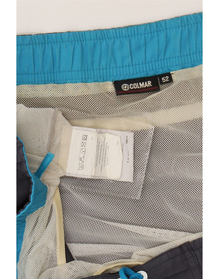 Colmar Badeshorts til mænd EU 52 XL Marineblå Colourblock Polyester