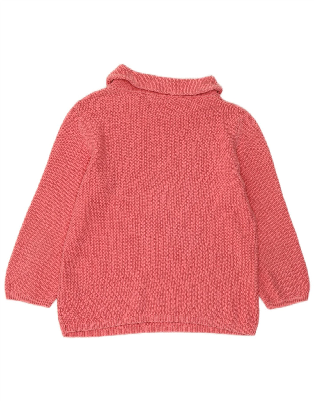 HOBBS Dame Oversized 3/4-ærmet trøjetrøje med rullehals UK 6 XS Pink