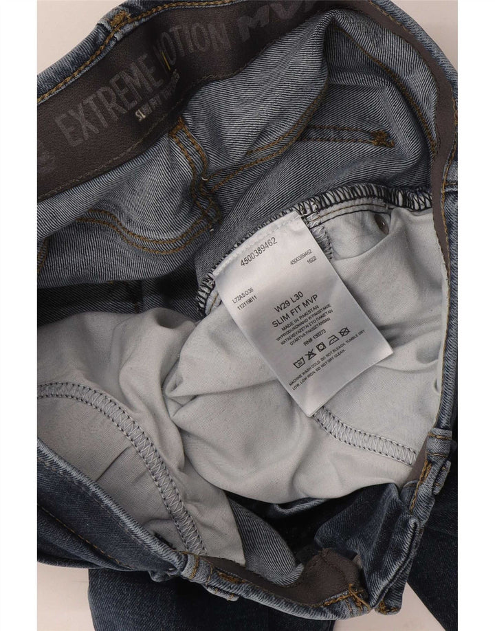 Lee Womens Extreme Motion Slim Fit Straight Jeans W29 L30 Blå