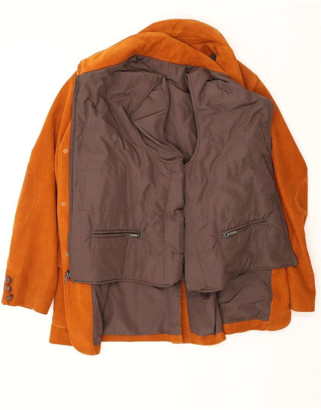 Mabrun Herre Utility Jacket IT 48 Medium Brun Bomuld
