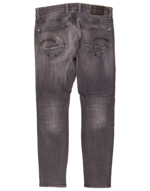 G-Star Herre Revend Skinny Jeans W32 L29 Grå Bomuld