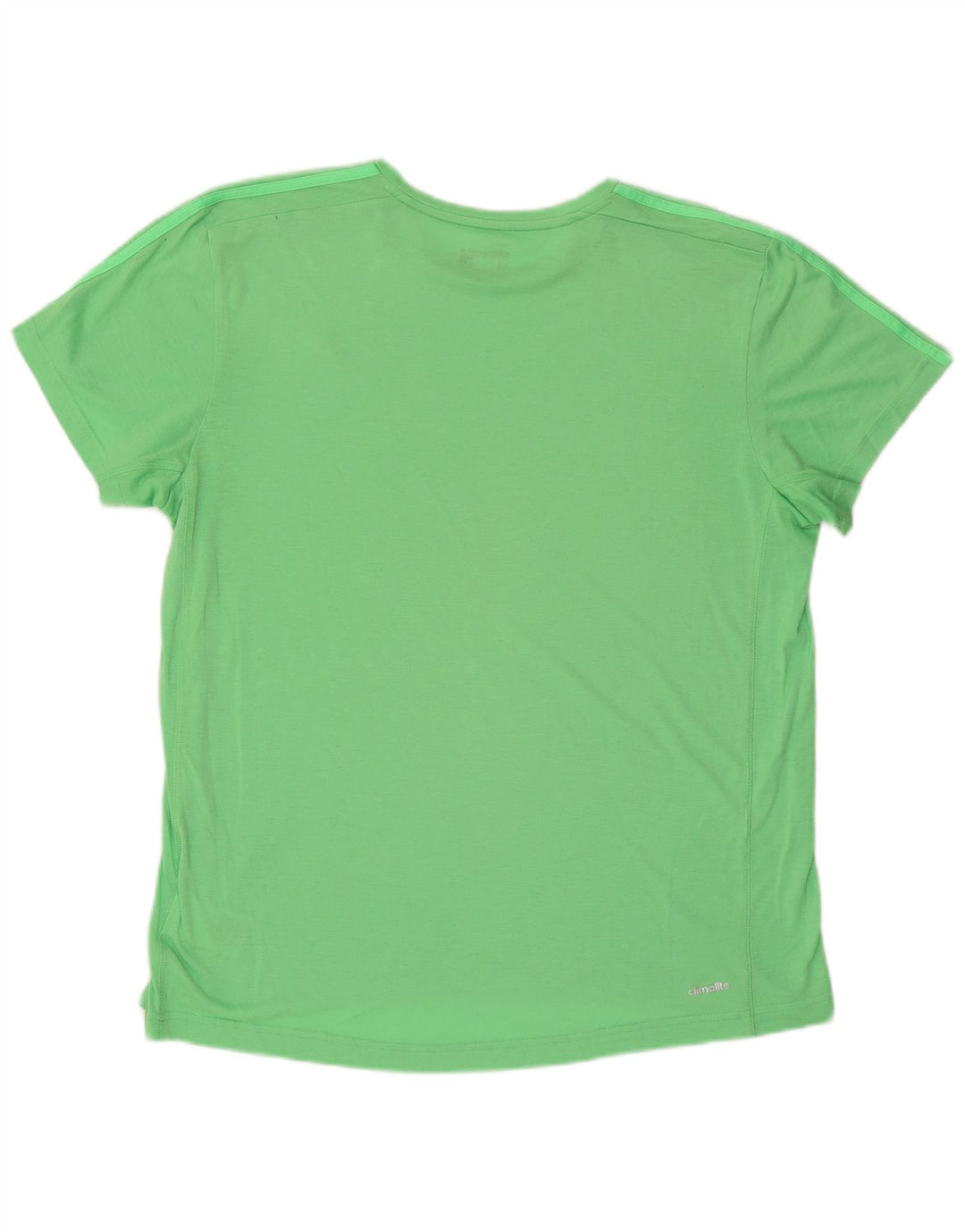 Adidas Herre Climalite T-Shirt Top XL Grøn Polyester