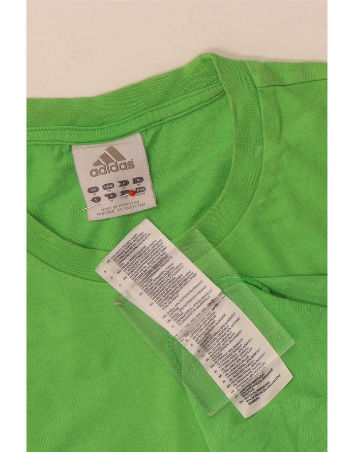 Adidas Herre Grafisk Vest Top Medium Grøn Bomuld