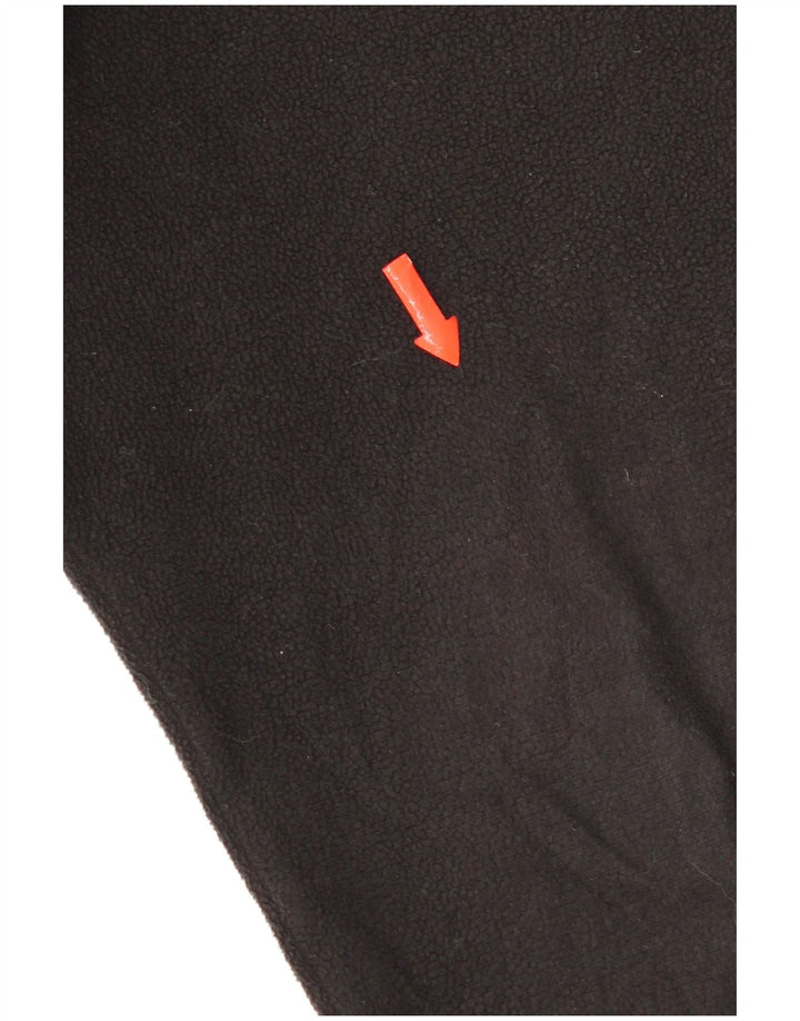 The North Face herre lynlås hals fleece jumper stor sort polyester
