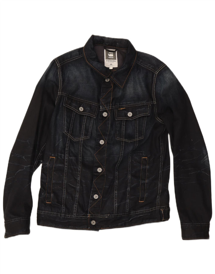 G-Star Herre denimjakke UK 40 Large Navy Blue