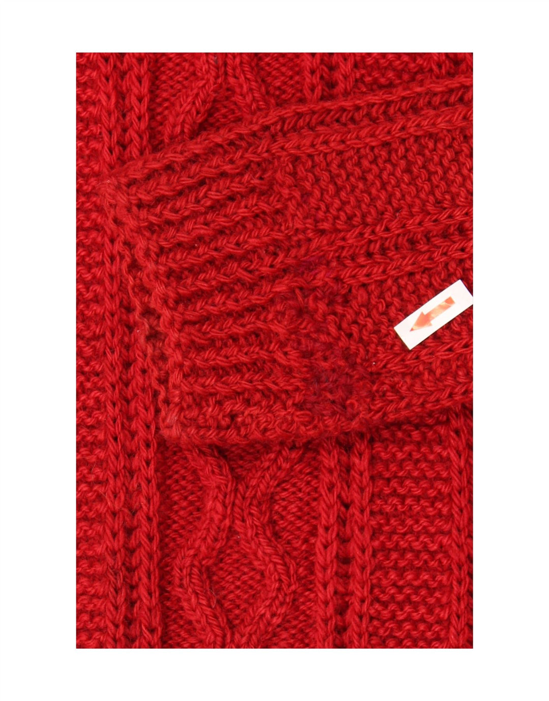 Vintage herre cardigan sweater Medium Burgundy