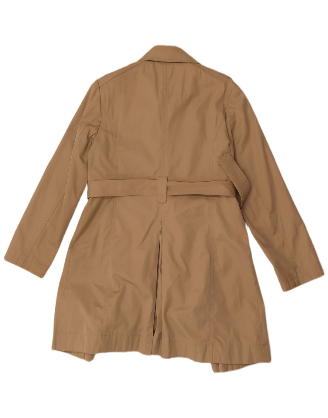 Michael Kors Dame Trench Coat UK 10 Lille Beige Bomuld