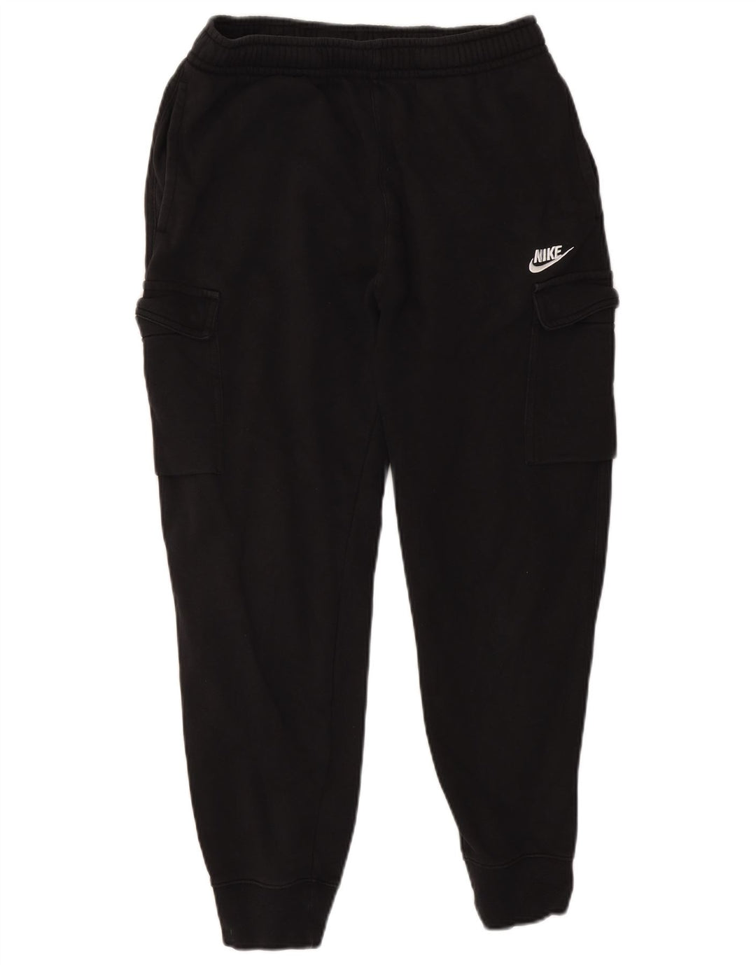 Nike Herre Cargo Træningsdragt Bukser Joggers Medium Sort Bomuld