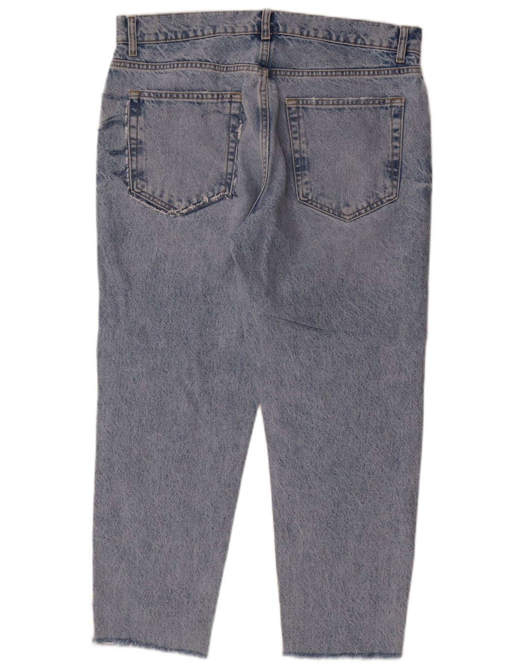 ZARA Herre Tapered Jeans EU 42 Large W32 L26 Blå