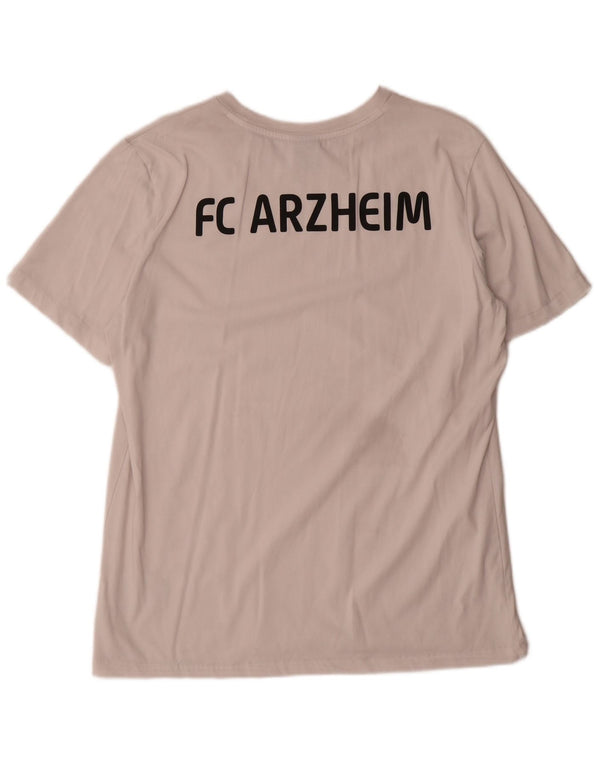 Nike Herre Dri Fit Grafisk T-Shirt Top Stor Hvid Bomuld