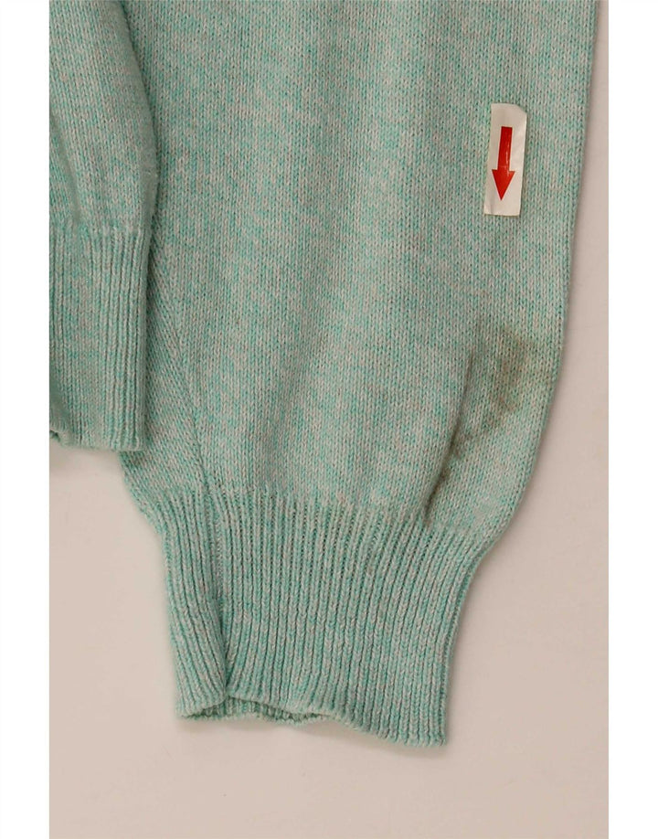 Marks & Spencer Herre Regular Fit Jumper Sweater med rund hals XL Blå