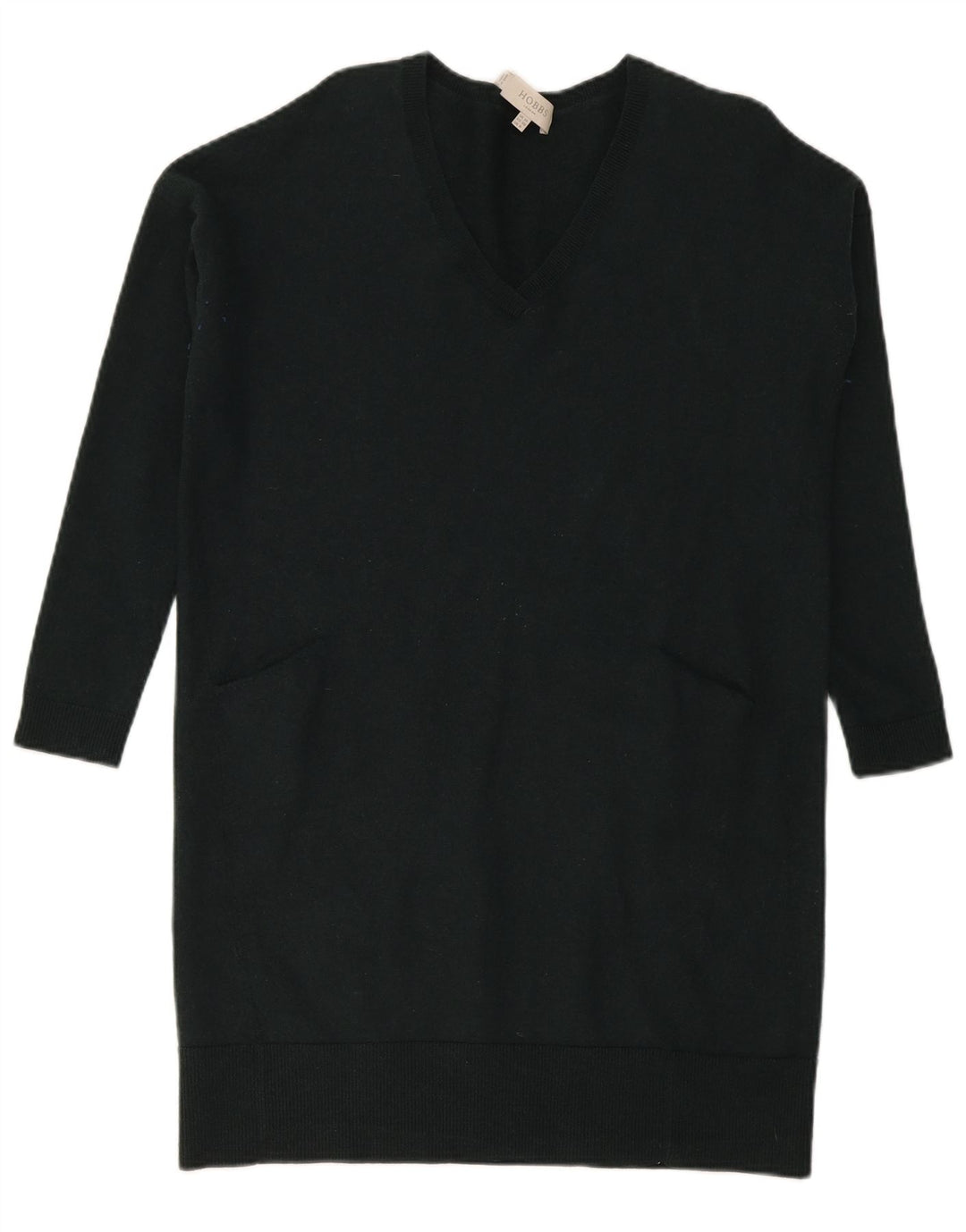 Hobbs Langærmet Oversized Jumper Kjole til kvinder DK 10 Lille Grå