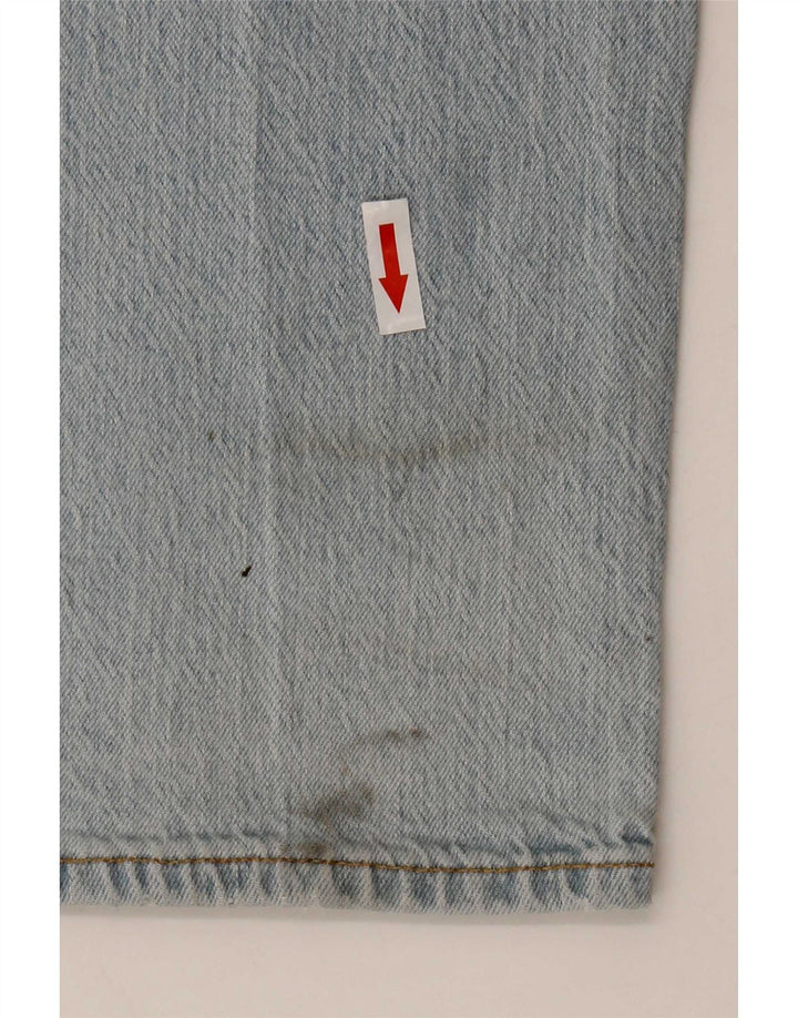 Levi's Herre 511 Distressed Slim Jeans W38 L32 Blå Bomuld