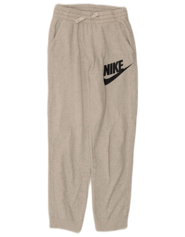 Nike piger grafisk træningsdragt Bukser Joggers 12-13 år Large Grå