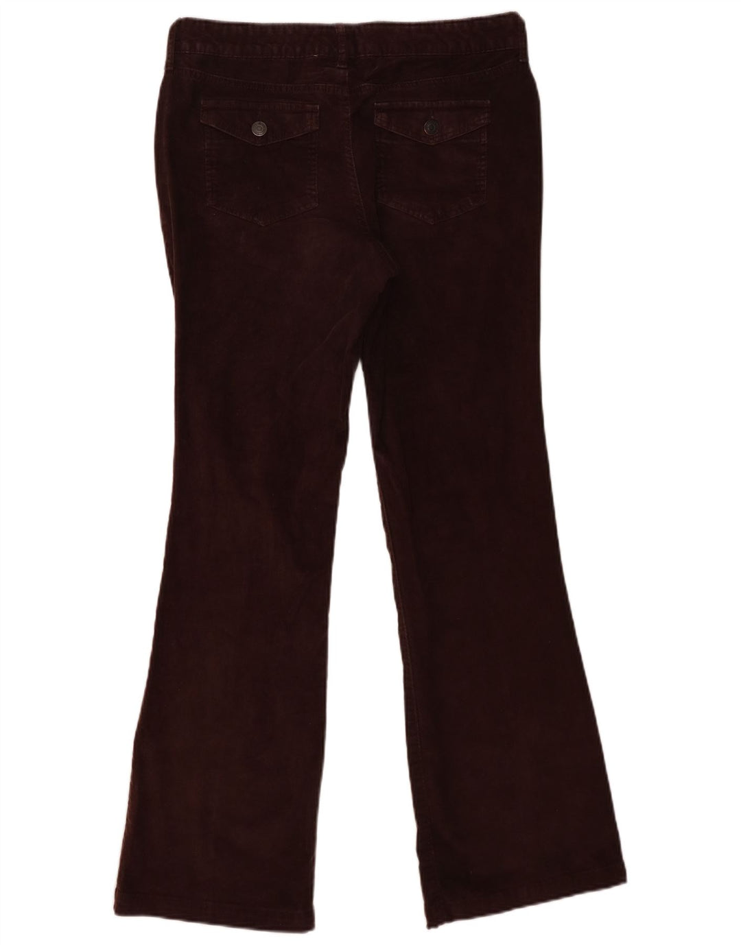Eddie Bauer Dame Bootcut Corduroy Bukser US 4 Small W30 L30 Brown