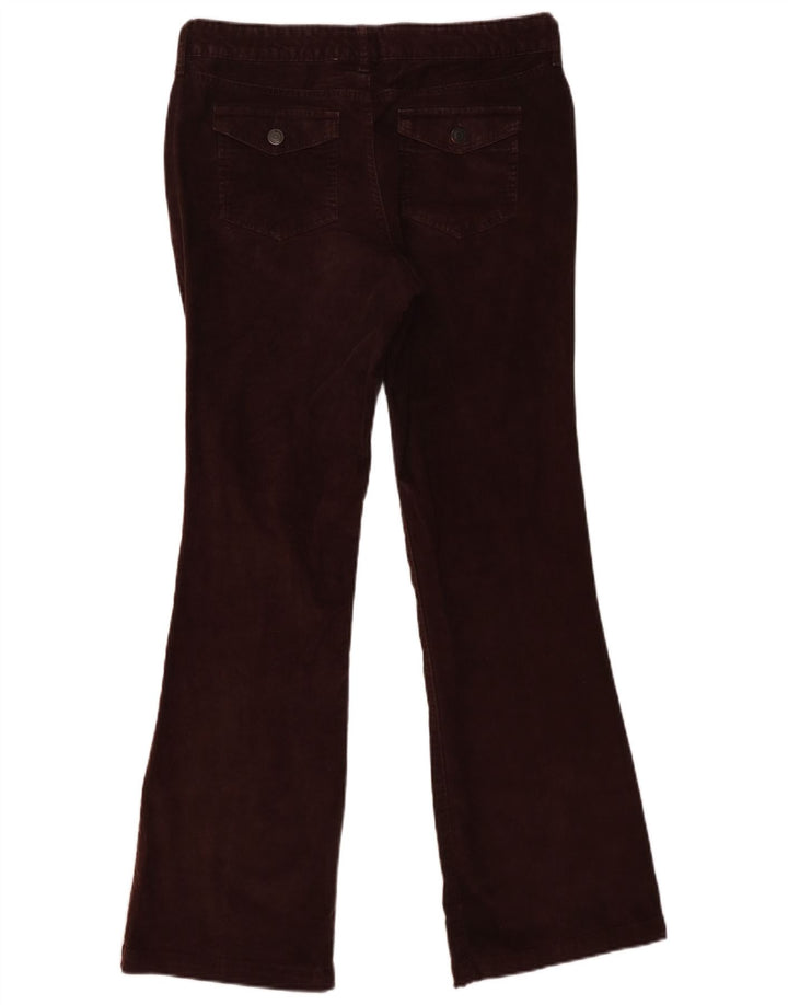 Eddie Bauer Dame Bootcut Corduroy Bukser US 4 Small W30 L30 Brown