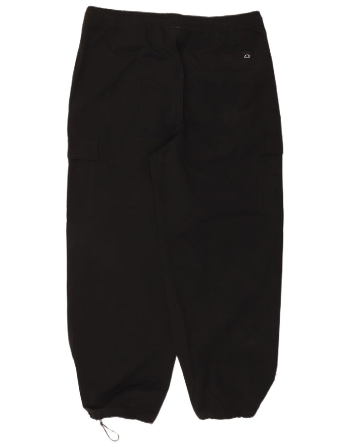 ELLESSE Herre Cargo Træningsdragt Bukser Joggers 2XL Sort Polyester