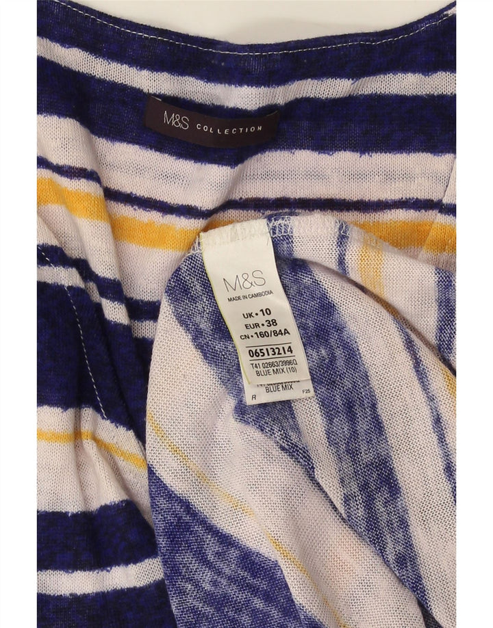Marks & Spencer Dame 3/4-ærmet Jumper Dress UK 10 Small Multicolor