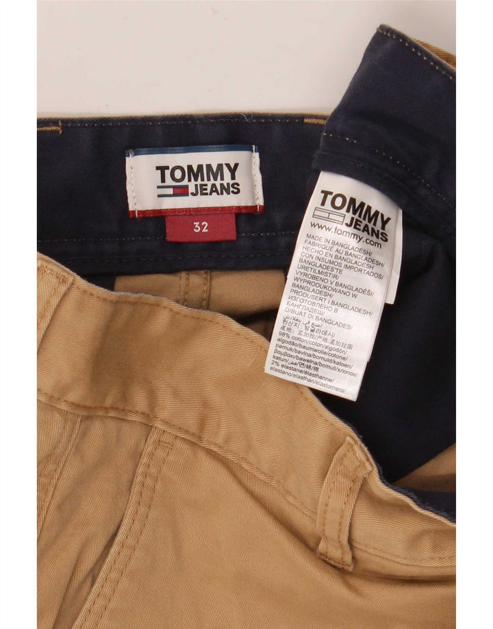 Tommy Hilfiger Herre Chino Shorts W32 Medium Beige Bomuld