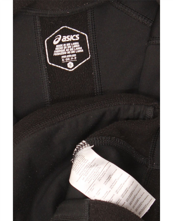 ASICS Fleecejakke til kvinder UK 10 Lille sort polyester