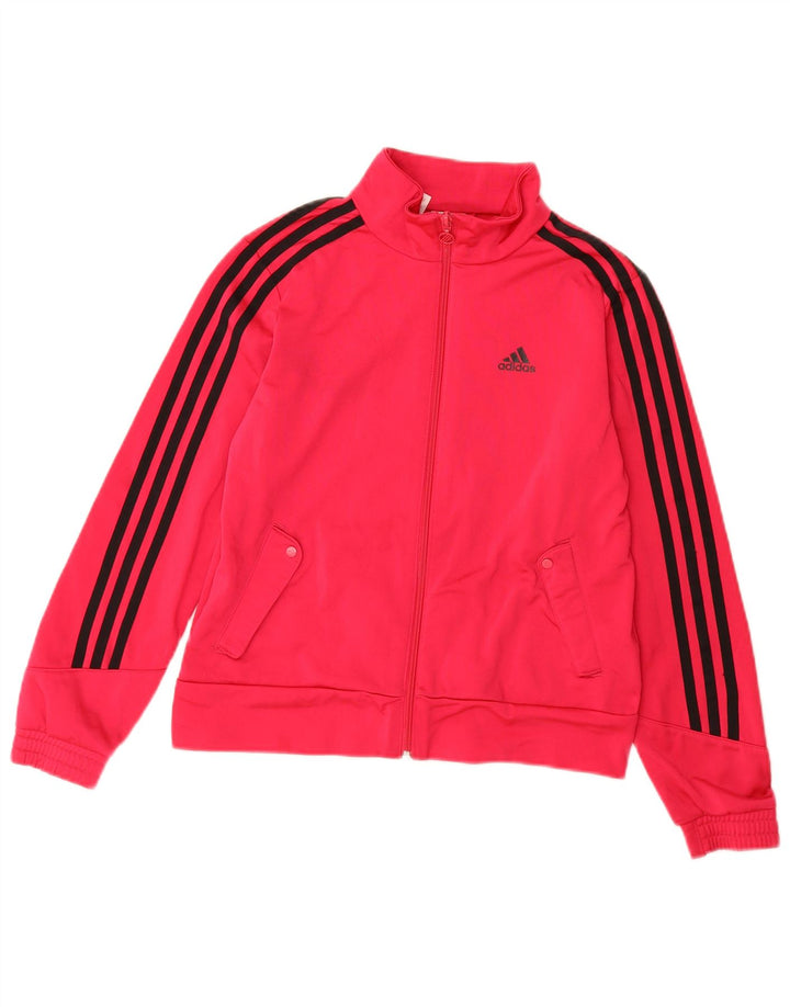 Adidas Pige Træningsdragt Topjakke 11-12 År Pink Polyester