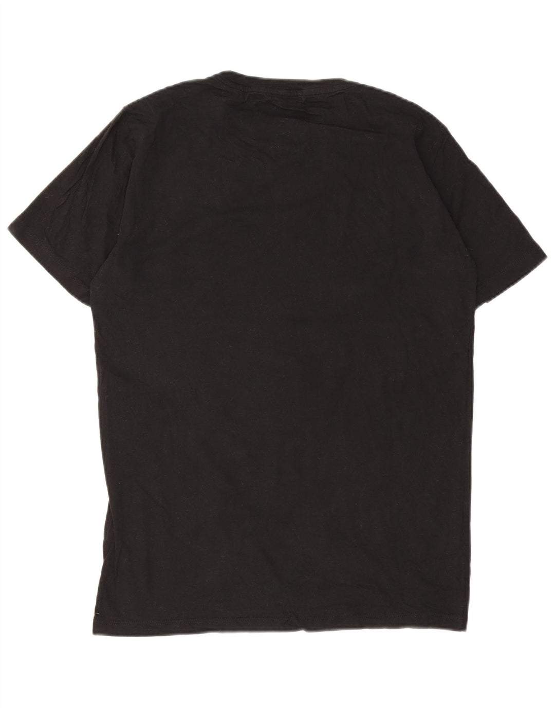 Replay Herre Grafisk T-Shirt Top Medium Sort Bomuld
