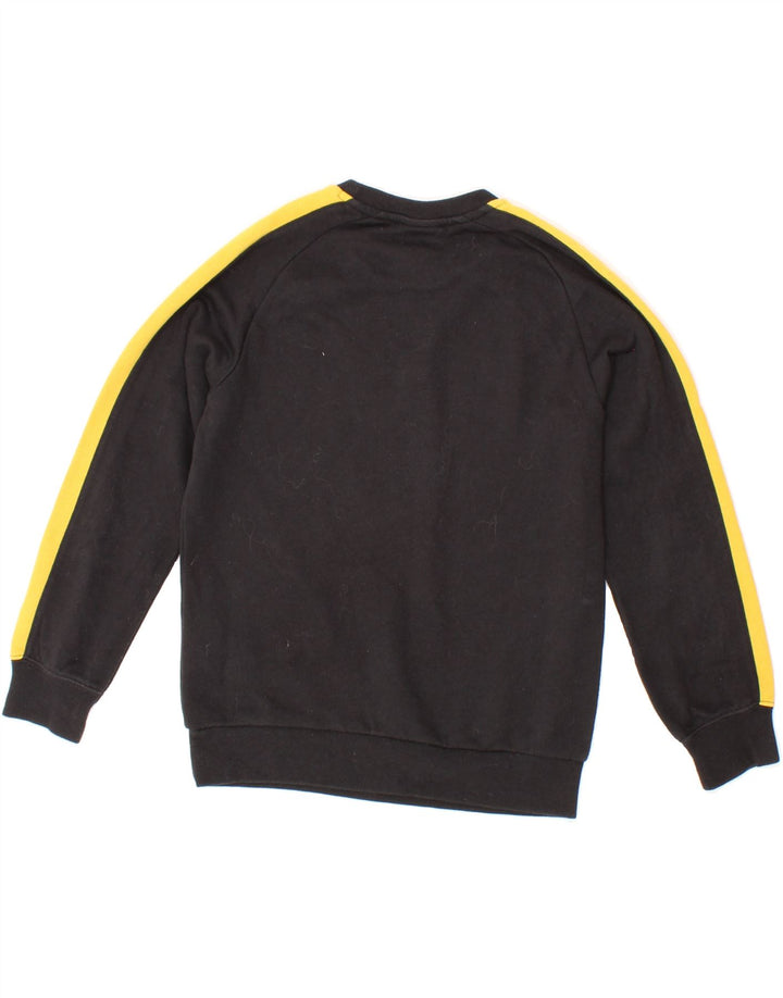 CHAMPION Boys Graphic Sweatshirt Jumper 9-10 Years Medium Black Vintage Champion and Second-Hand Champion from Messina Hembry 