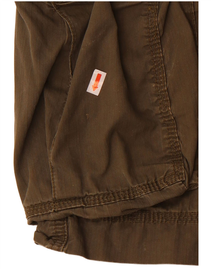 Marlboro Classics Herre Cargo Shorts W38 XL Khaki Bomuld