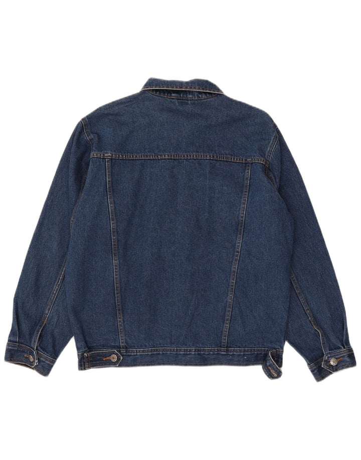 Denim Style Herre denimjakke UK 38 Medium Blue Cotton