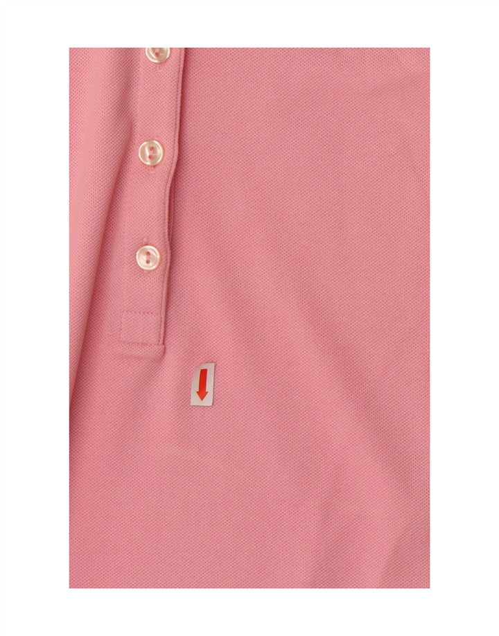LACOSTE Womens Polo Shirt Size 40 Medium Pink Cotton Vintage Lacoste and Second-Hand Lacoste from Messina Hembry 